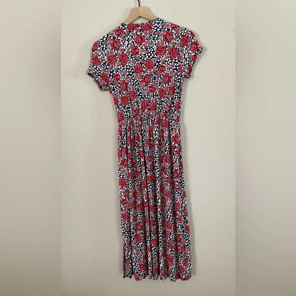 Modcloth Long Midi Floral Dress - Picture 5 of 5